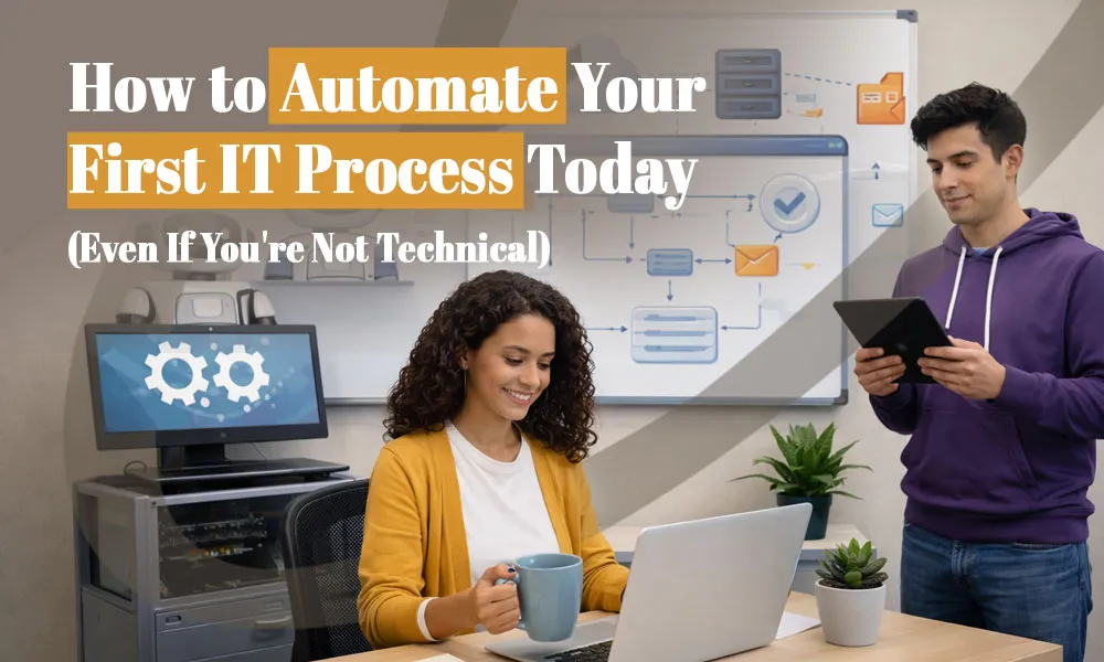 How to Automate Your First IT Process Today (Even If You’re Not Technical)